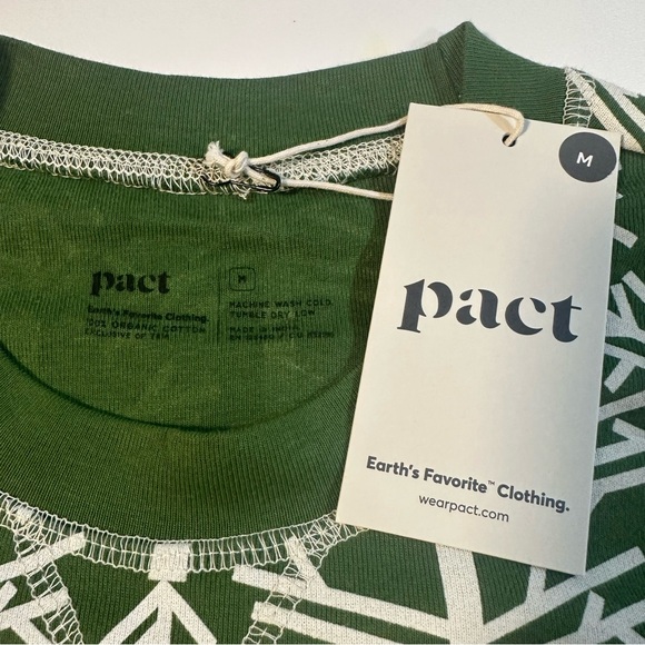 NWT Pact 100% Organic Cotton Unisex Birch Tree Holiday Pajamas * PLEASE READ* - Picture 10 of 11